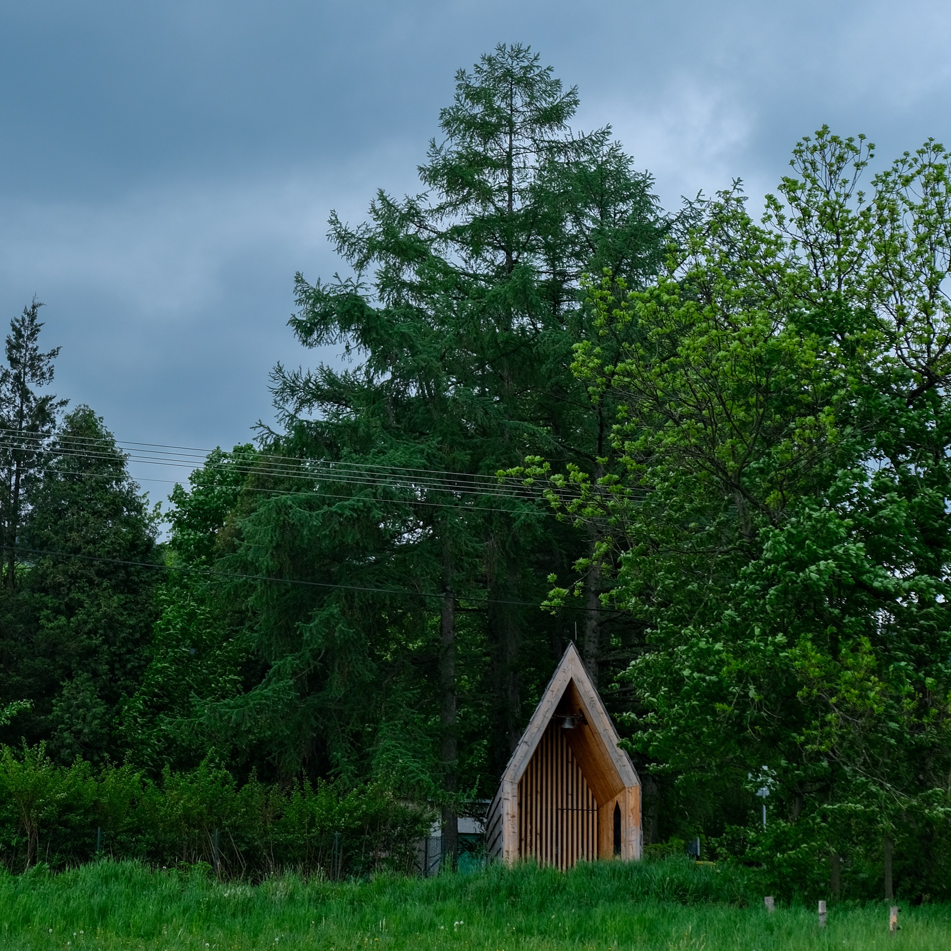 Zvonička v Krásné